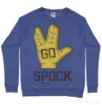 Bluza ADLER barbat Go spock Albastru melanj