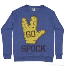 Bluza ADLER barbat Go spock Albastru melanj