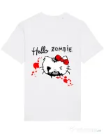 Tricou STANLEY STELLA barbat Hello zombie Alb