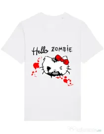 Tricou STANLEY STELLA barbat Hello zombie Alb