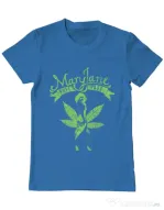 Tricou ADLER barbat Mary Jane Albastru azuriu