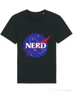 Tricou STANLEY STELLA barbat Nerd Negru