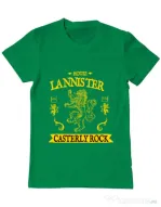 Tricou ADLER barbat House Lannister Verde mediu