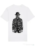 Tricou STANLEY STELLA barbat The son of grenade Alb