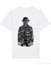 Tricou STANLEY STELLA barbat The son of grenade Alb