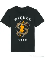 Tricou STANLEY STELLA barbat Wicked wild Negru