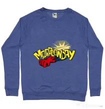 Bluza ADLER barbat Mooonday Albastru melanj