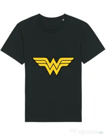 Tricou STANLEY STELLA barbat Wonder woman Negru
