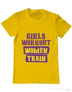 Tricou ADLER barbat Women train Galben
