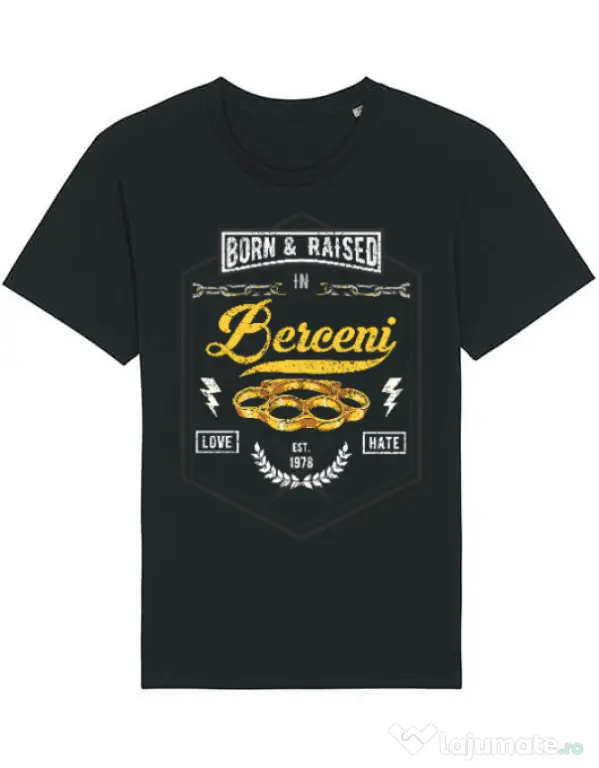Tricou STANLEY STELLA barbat Berceni Negru