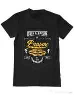 Tricou ADLER barbat Brasov Negru