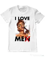 Tricou ADLER barbat Black tears Alb