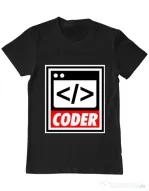 Tricou ADLER barbat Coder Negru