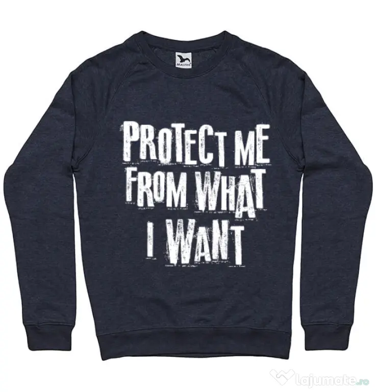 Bluza ADLER barbat Protect me Denim inchis