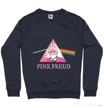 Bluza ADLER barbat Pink Freud Denim inchis