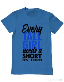 Tricou ADLER barbat Tall girl Albastru azuriu