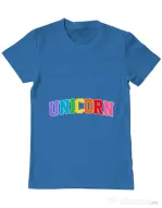 Tricou ADLER barbat Unicorn Albastru azuriu