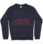 Bluza ADLER barbat Mouth breather Denim inchis