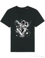 Tricou STANLEY STELLA barbat Skate Space Negru