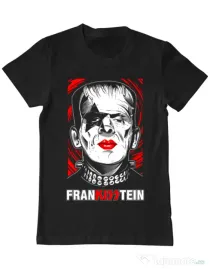 Tricou ADLER barbat FRANKISSTEIN Negru