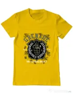Tricou ADLER barbat Grenade Galben