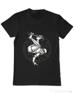 Tricou ADLER barbat Skatetrooper Negru