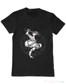 Tricou ADLER barbat Skatetrooper Negru