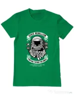 Tricou ADLER barbat Space Rebellion Verde mediu