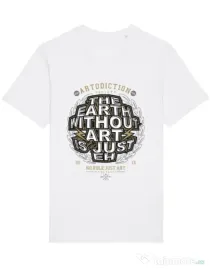 Tricou STANLEY STELLA barbat The Earth Without Art Alb