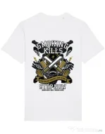 Tricou STANLEY STELLA barbat Smoking Kills Alb