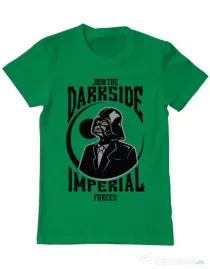 Tricou ADLER barbat Darkside Verde mediu