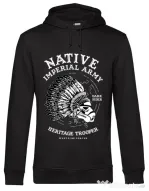 Hoodie barbat cu gluga Native Trooper Negru