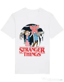 Tricou STANLEY STELLA barbat Stranger Ricks Alb