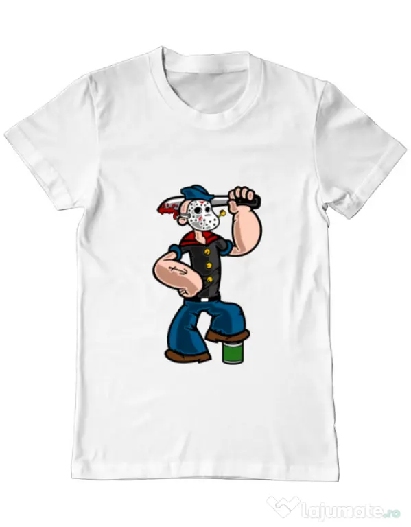 Tricou ADLER barbat Sailor Mass Murderer Alb