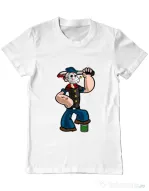Tricou ADLER barbat Sailor Mass Murderer Alb