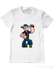 Tricou ADLER barbat Sailor Mass Murderer Alb