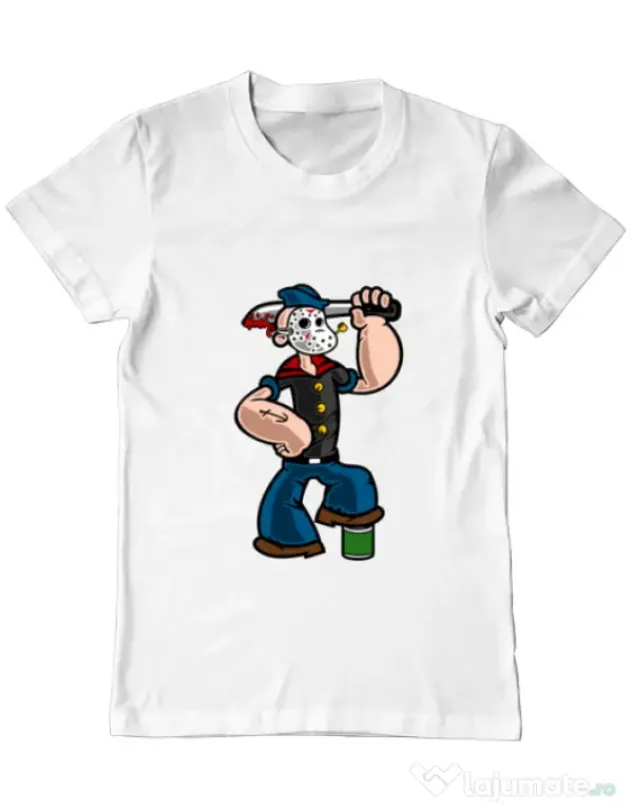 Tricou ADLER barbat Sailor Mass Murderer Alb