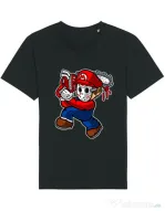 Tricou STANLEY STELLA barbat Mario Massacre Negru