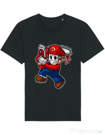Tricou STANLEY STELLA barbat Mario Massacre Negru