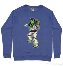 Bluza ADLER barbat Iron Buzz Albastru melanj