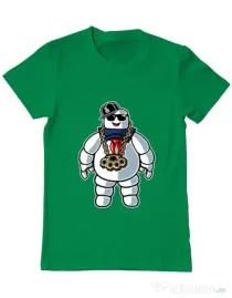 Tricou ADLER barbat Stay Dope Verde mediu