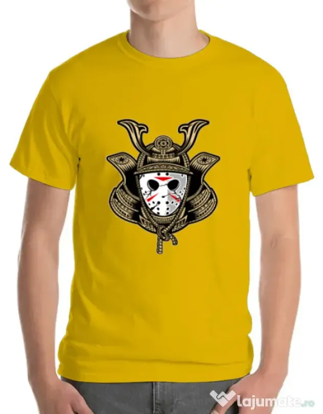 Tricou ADLER barbat Samurai Jason Galben
