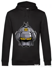 Hoodie barbat cu gluga Batmax Negru