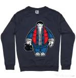 Bluza ADLER barbat Baymarty Denim inchis