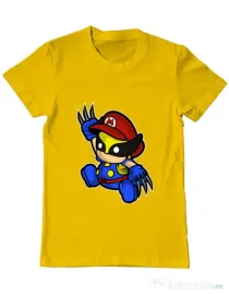 Tricou ADLER barbat Mario Wolverine Galben