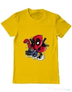 Tricou ADLER barbat Deadrace Galben