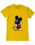 Tricou ADLER barbat Mickey Bane Galben