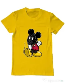 Tricou ADLER barbat Mickey Bane Galben