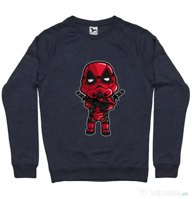 Bluza ADLER barbat Deadtrooper Denim inchis