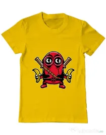 Tricou ADLER barbat Minionpool Galben